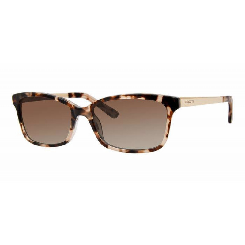 Sunglasses Liz Claiborne L 584 /S T8HA Ha Brown Shaded