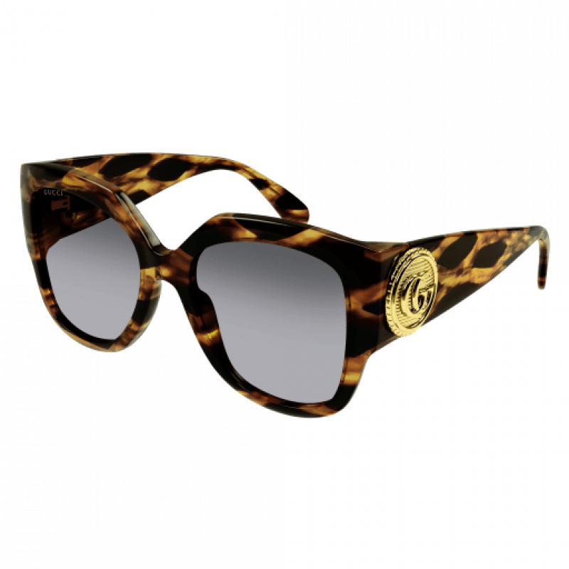Sunglasses Gucci GG 1407 S- 002 Havana / Grey 54mm