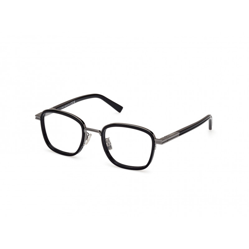 Eyeglasses Zegna EZ 5278 -D Asian fit 001 Shiny Black / 53mm