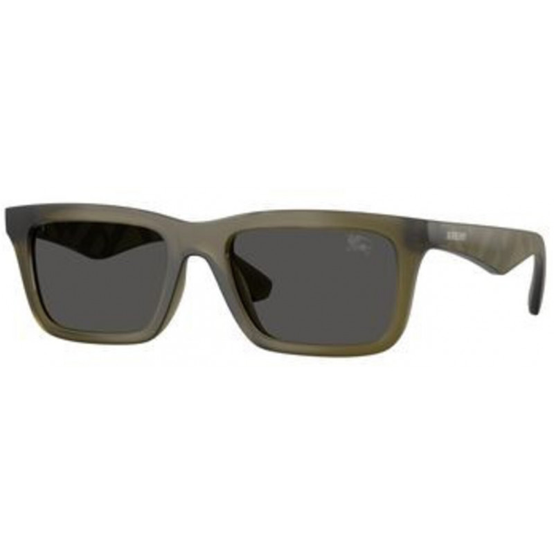 Sunglasses Burberry BE 4475 U 421287 Matte Green / Dark Grey Polyamide Standard 53mm