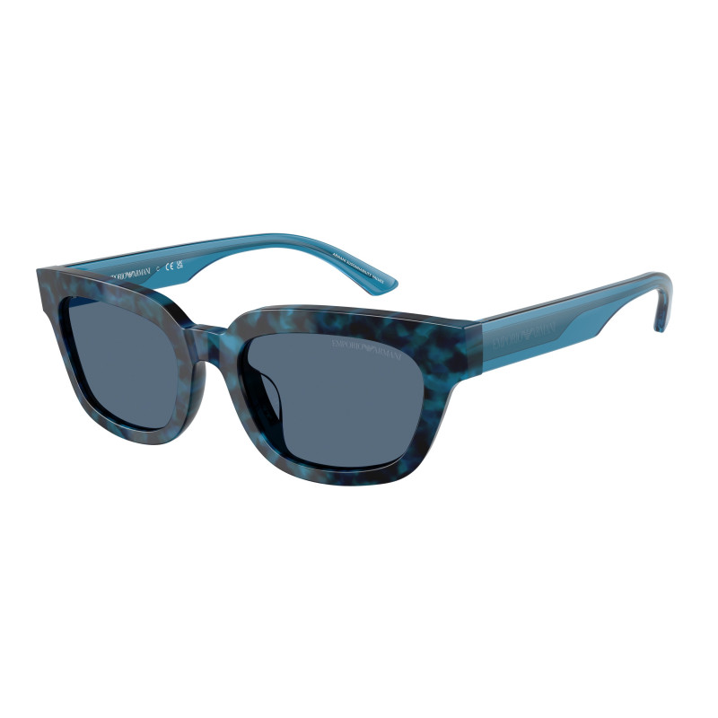 Sunglasses Emporio Armani EA 4233 U 618080 Havana Blue / Dark Polyamide Standard