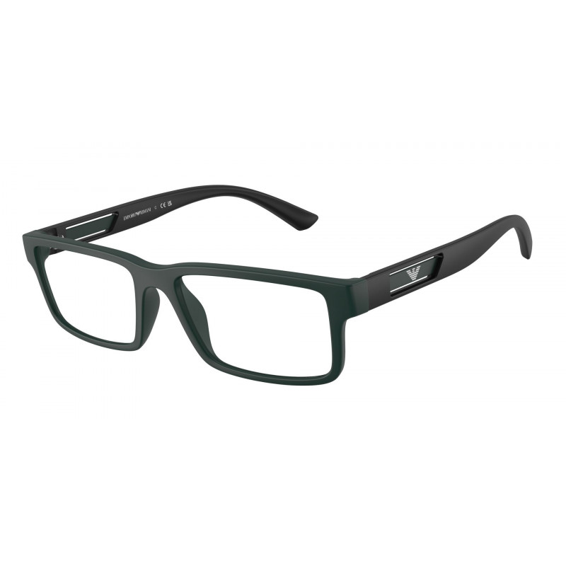 Eyeglasses Emporio Armani EA 3278 6370 Matte Petrol / Demo Lens 53mm
