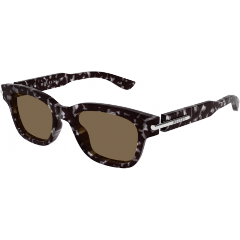 Sunglasses Alexander McQueen AM 0497 S- 002 Havana / Brown 51mm