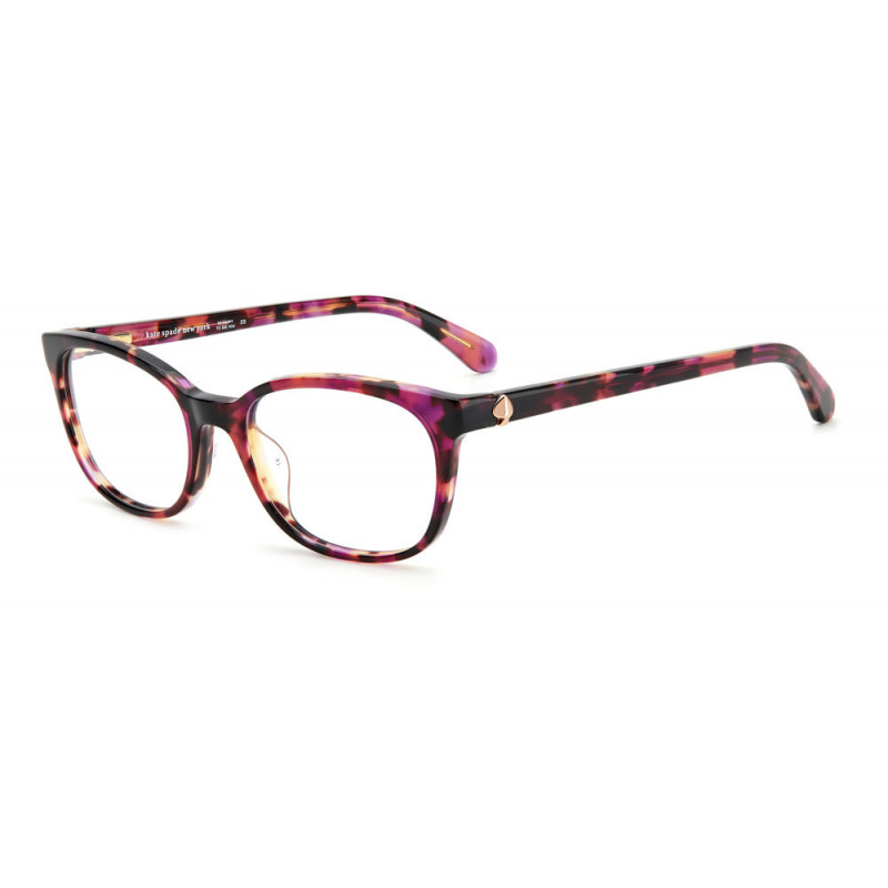 Eyeglasses Kate Spade LUELLA HT8 Pink Havana 49mm