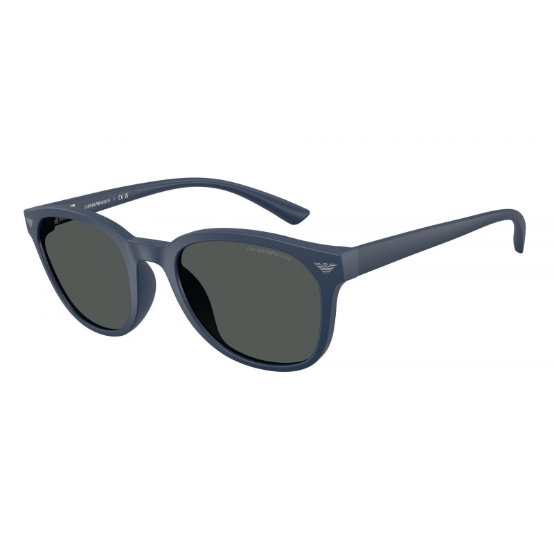 Sunglasses Emporio Armani EA 4225 U 618587 Matte Navy Blue / Dark Grey Polyamide Standard 53mm