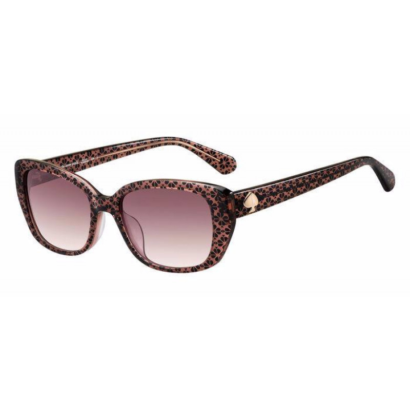 Sunglasses Kate Spade KENZIE/G/S Asian fit 5J3X 3x Burgundy Shaded 53mm