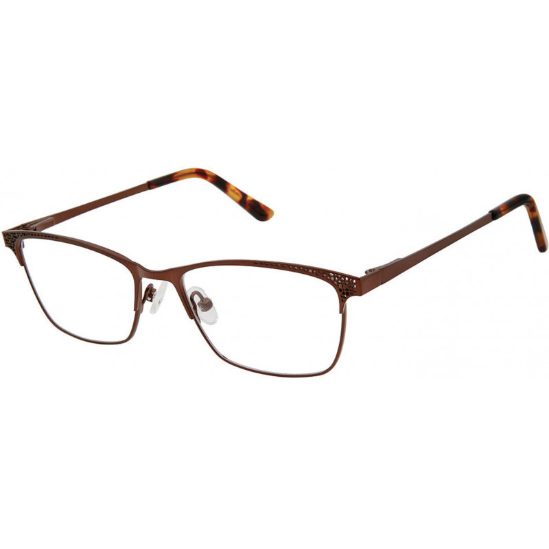Eyeglasses Nicole Miller NMP 709 C02 Matte Brown 50mm
