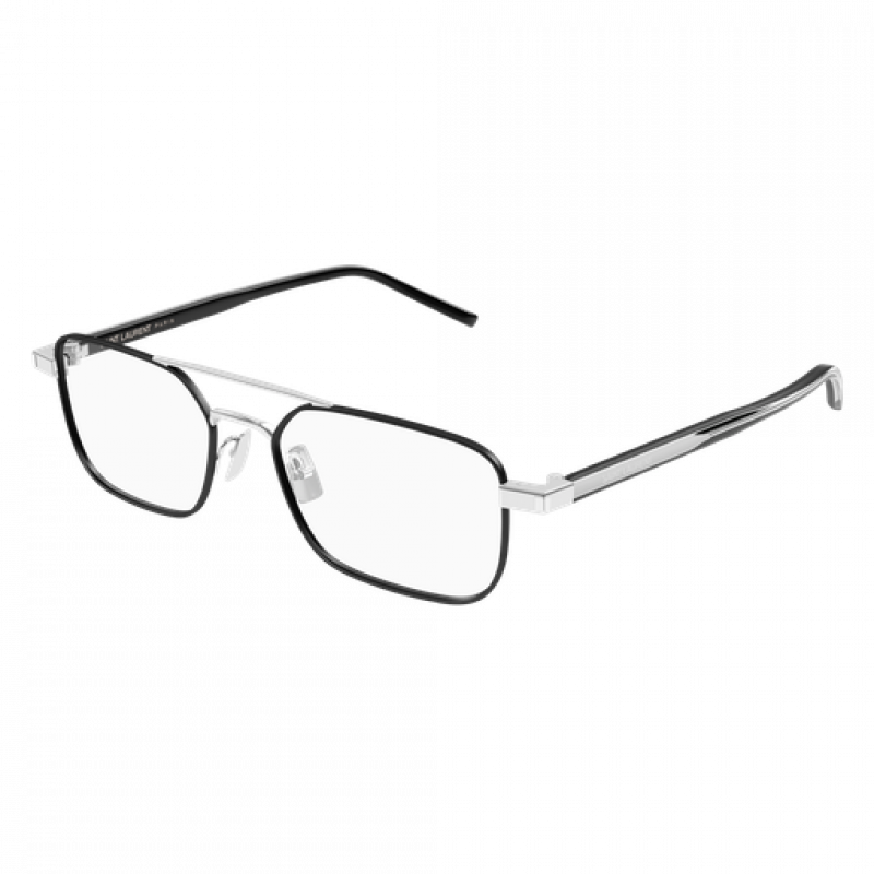 Eyeglasses Saint Laurent SL 780 - 003 Silver / Transparent Crystal 52mm