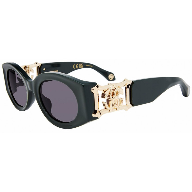 Sunglasses Roberto Cavalli SRC 064 0d80 Shiny Full Green