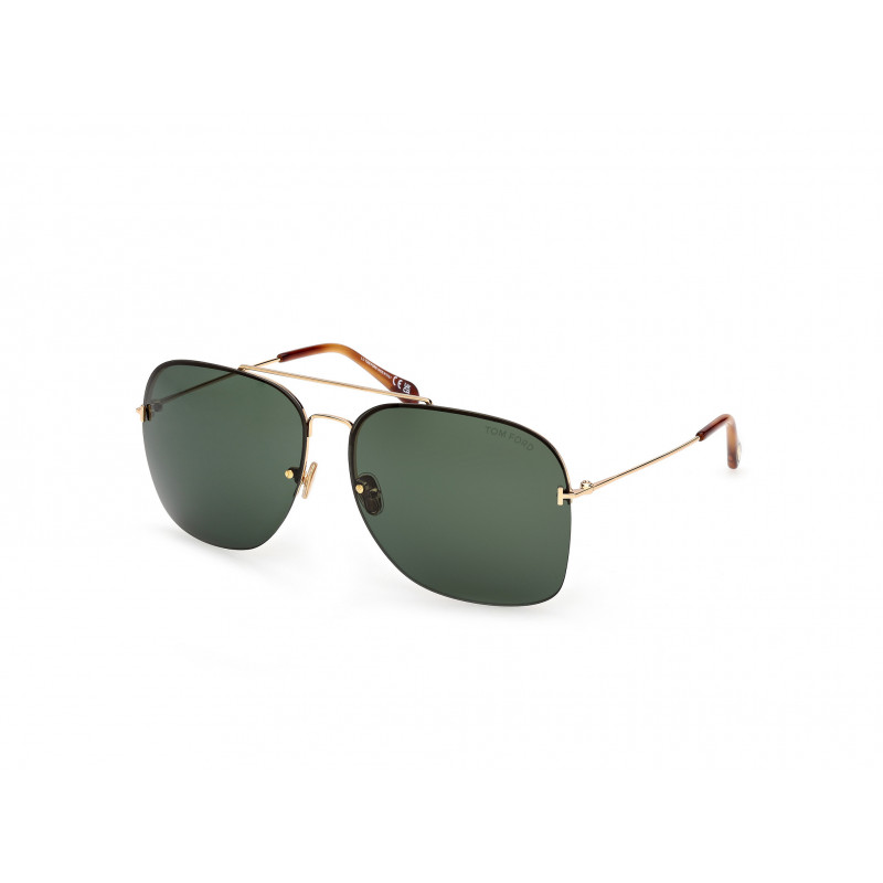 Sunglasses Tom Ford FT 0883 30N Shiny Deep Gold / 64mm