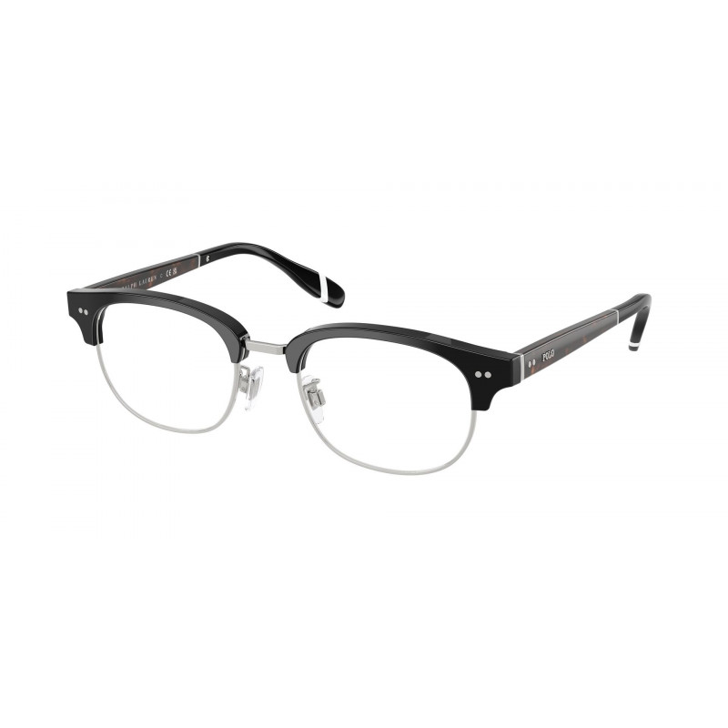 Eyeglasses Polo PH 2298 D 5001 Shiny Black Demo Lens 49mm
