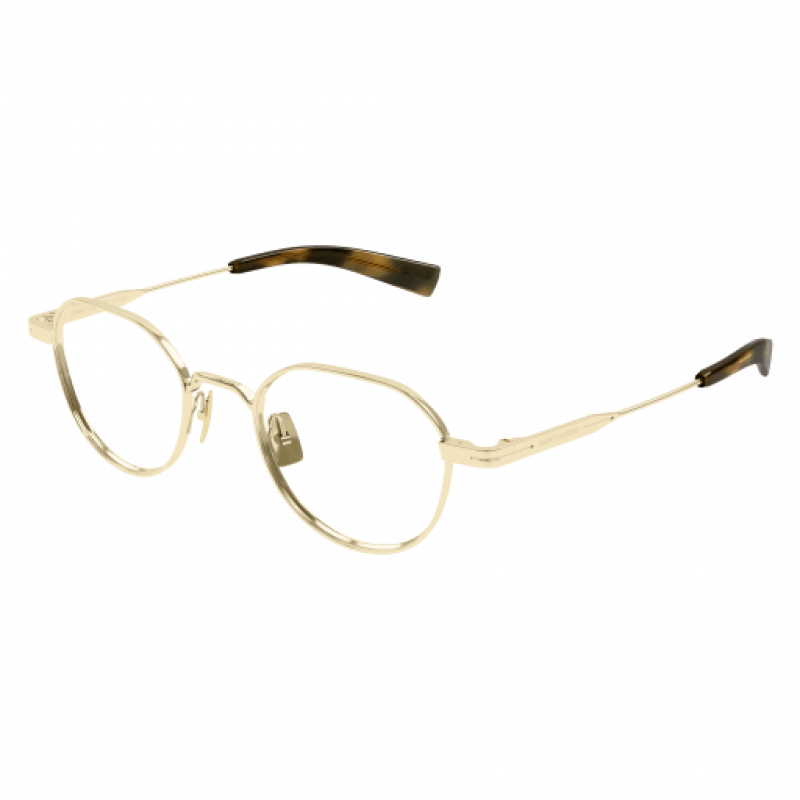 Eyeglasses Saint Laurent SL 730 - 003 Gold / Transparent 47mm