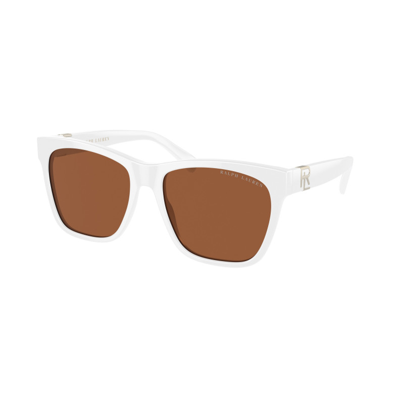 Sunglasses Ralph Lauren RL 8212 605573 The Ricky Ii Off White Brown 57mm