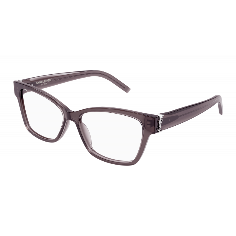Eyeglasses Saint Laurent SL M 116 - 003 Brown / Transparent 55mm