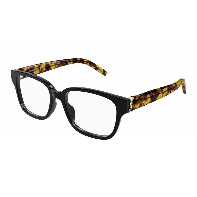 Eyeglasses Saint Laurent SL M 150 - 006 Black / Transparent Havana 55mm