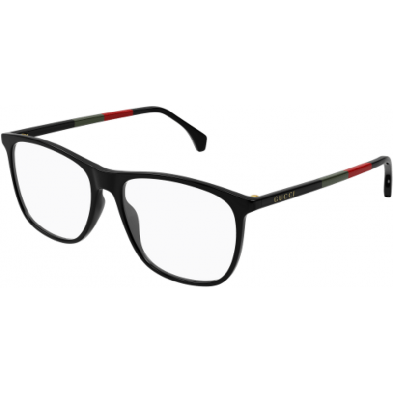 Eyeglasses Gucci GG 0554 O- 009 Black / Transparent 55mm