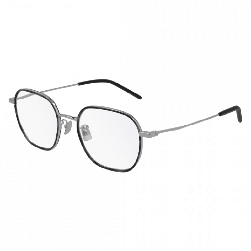 Eyeglasses Saint Laurent SL 397 /F- 002 Silver / Transparent 52mm