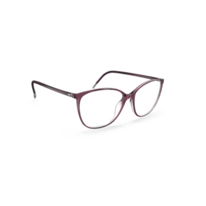 Eyeglasses Silhouette SPX Illusion Full Rim 1601 4110 Tricolore Dark Orchid 52mm