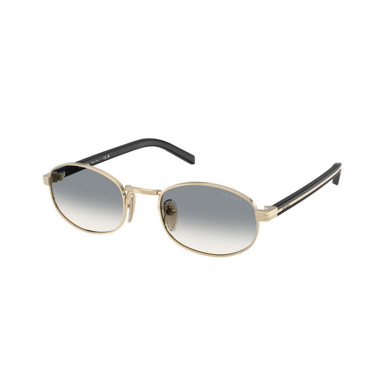 Sunglasses Prada PR B 53 S ZVN02C Pale Gold / Grey Gradient Polyamide Standard