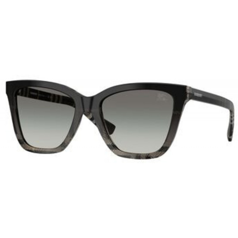 Sunglasses Burberry BE 4470 F 420011 Check Gradient Grey / Polyamide Standard 54mm