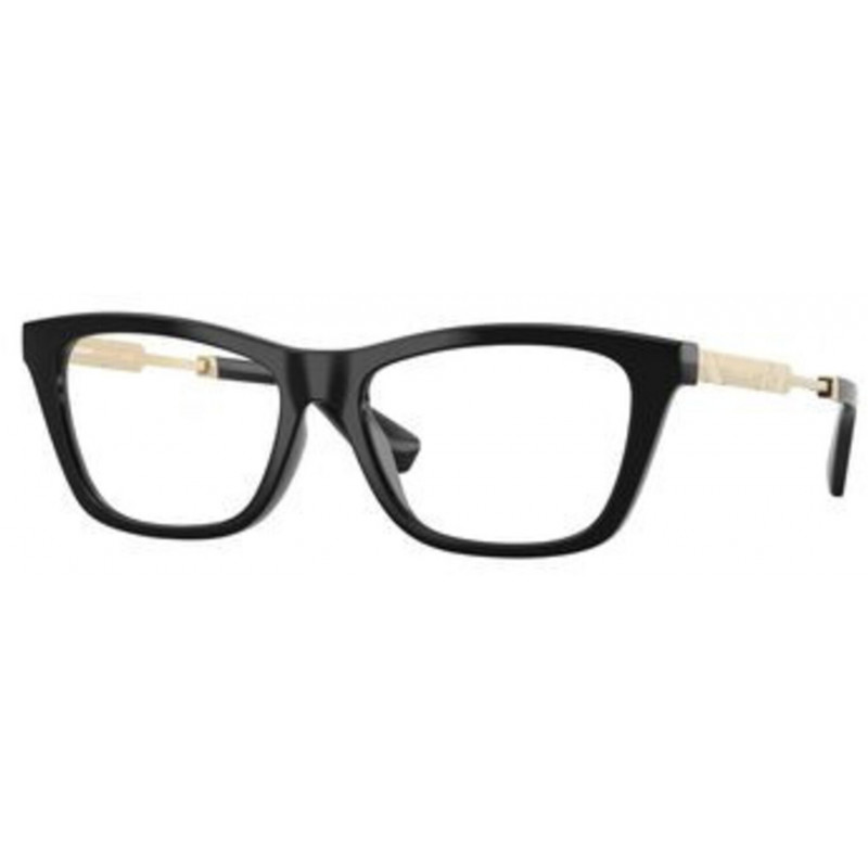 Eyeglasses Burberry BE 2442 U 3001 Black Demo Lens 52mm