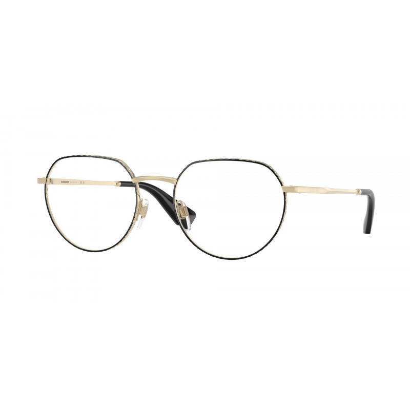 Eyeglasses Burberry BE 1405 1326 Black Demo Lens 52mm