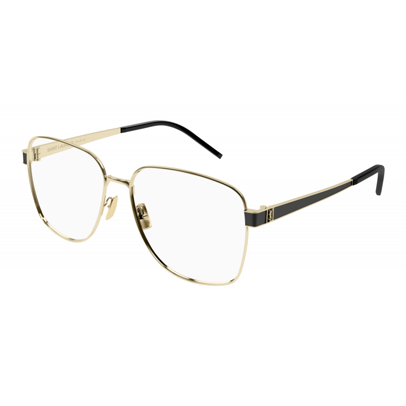 Eyeglasses Saint Laurent SL M 134 - 003 Gold / Transparent 57mm