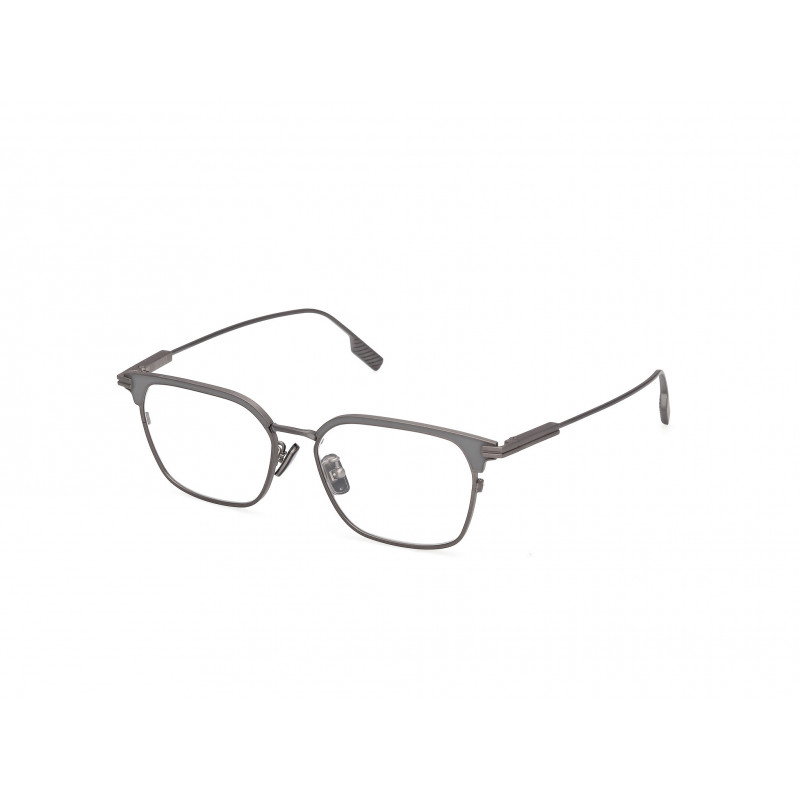 Eyeglasses Zegna EZ 5335 -D Asian fit 020 Matte Grey / Dark Ruthenium 52mm