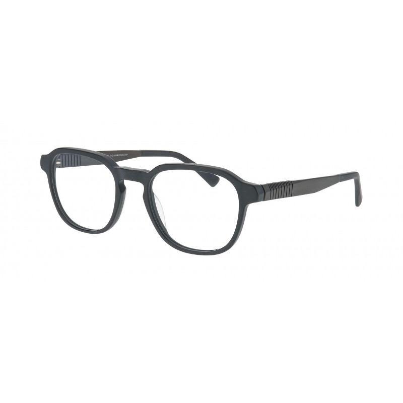Eyeglasses Pro-design Denmark PROFLEX A 2 6031 Black Dark Matt / Nosepad 52mm