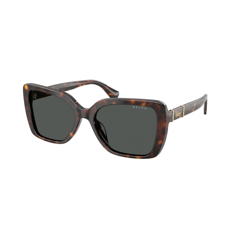 Sunglasses Ralph RA 5356 U 500387 Dark Brown Havana / Grey Polyamide Standard 55mm