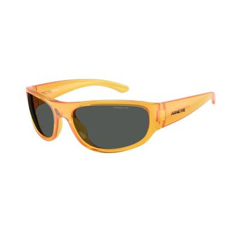 Sunglasses Arnette AN 4361 287587 Transparent Orange / Dark Grey Policarbonate Standard 61mm