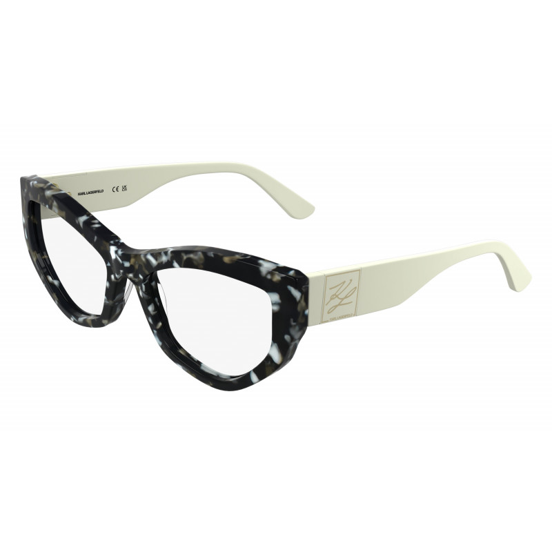 Eyeglasses KARL LAGERFELD KL 6211 016 Marble Black