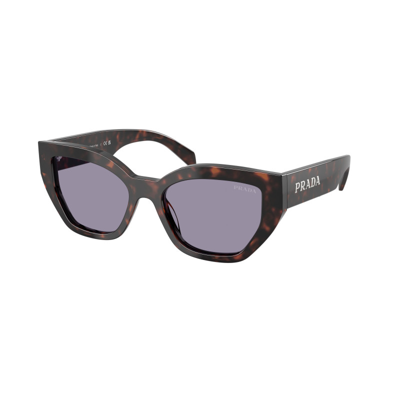 Sunglasses Prada PR A 09 SF 17N03N Root Tortoise / Grey Polyamide Standard