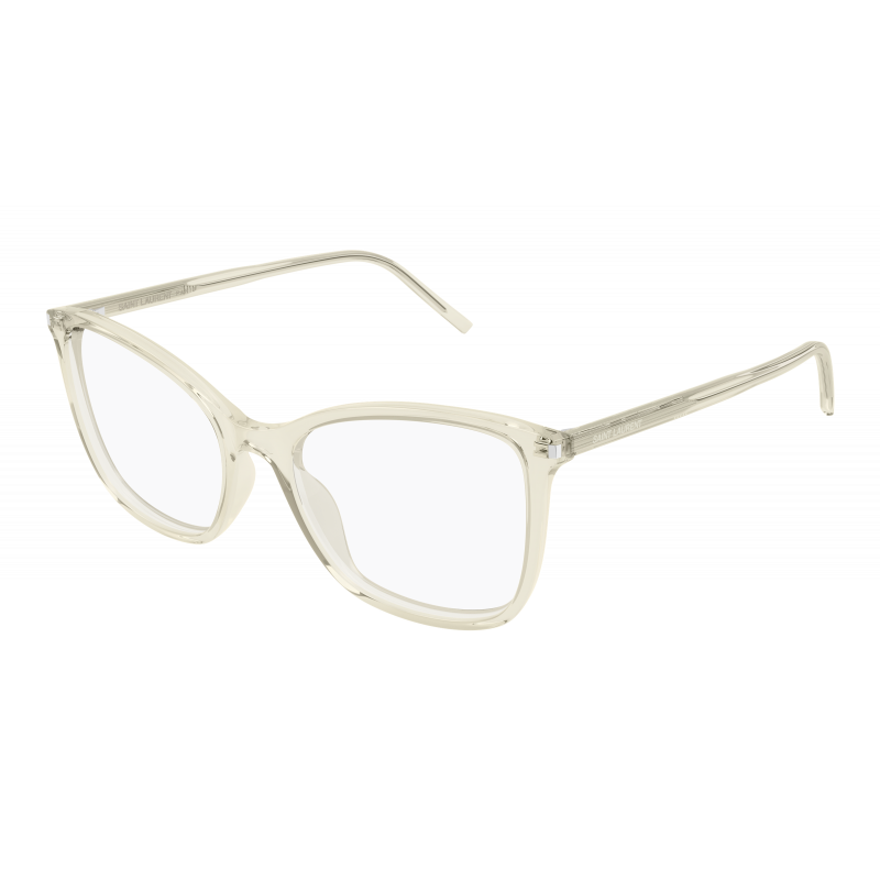 Eyeglasses Saint Laurent SL 835 - 004 Yellow / Transparent 55mm