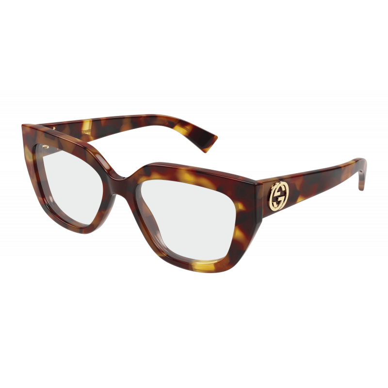 Eyeglasses Gucci GG 1847 O- 002 Havana / Transparent 53mm