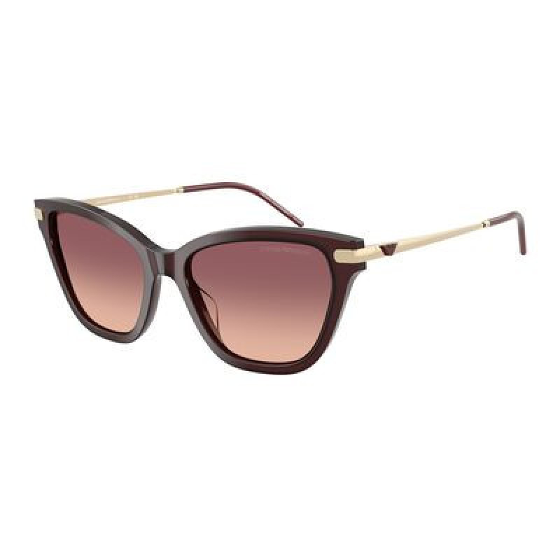Sunglasses Emporio Armani EA 4251 F 62658D Shiny Opal Bordeaux / Pink Gradient Violet Polyamide Standard 56mm
