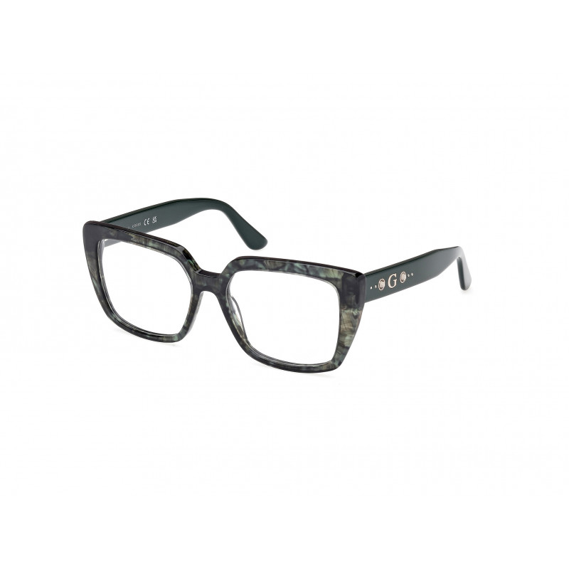 Eyeglasses Guess GU 50174 098 Dark Green/Havana / Green/Monocolor 54mm