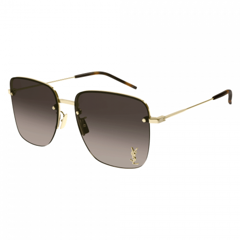 Sunglasses Saint Laurent SL 312 M- 008 Gold / Brown 58mm