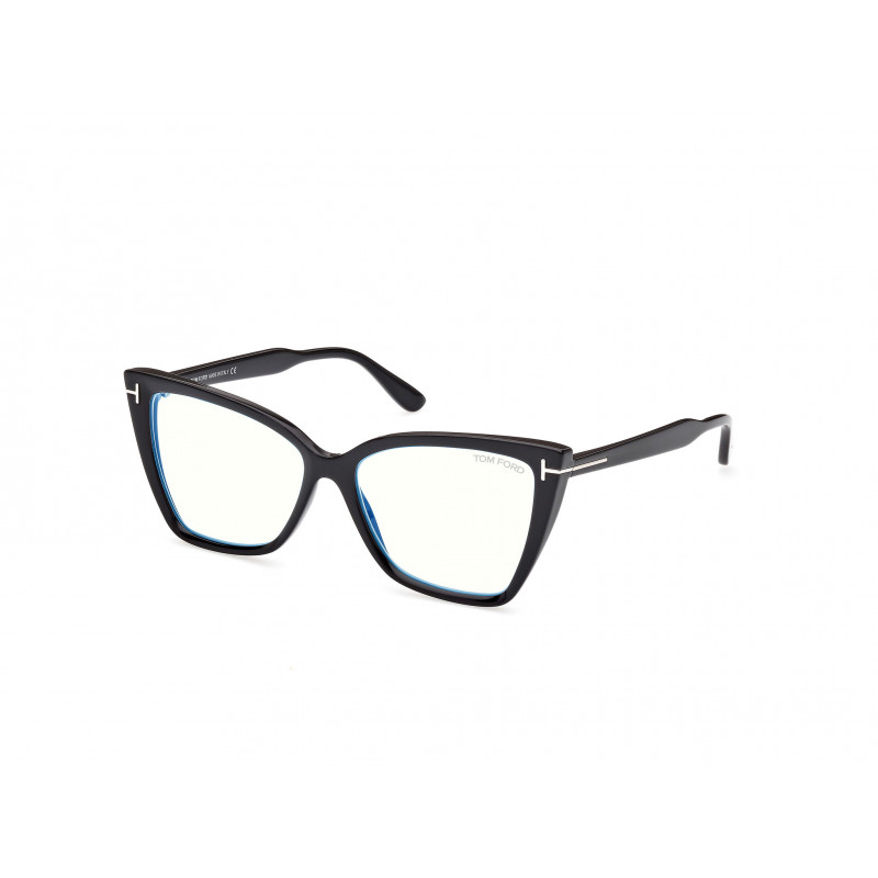 Eyeglasses Tom Ford FT 5844 -B 001 Shiny Black / 55mm
