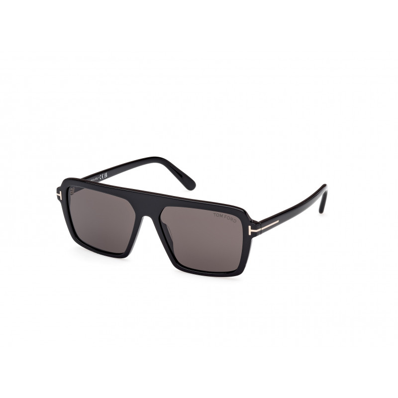 Sunglasses Tom Ford FT 1176 01A Shiny Black / 56mm