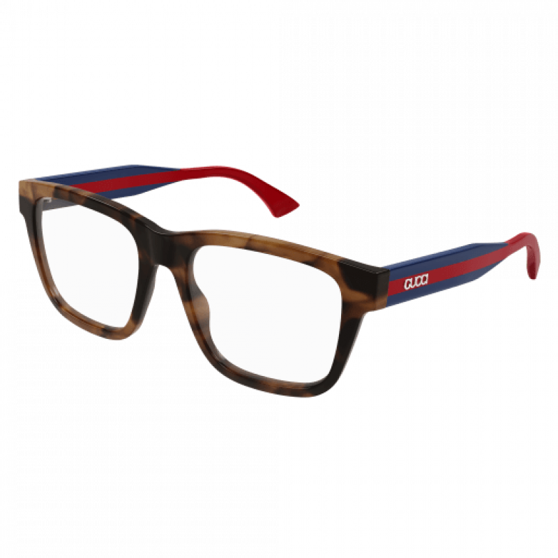 Eyeglasses Gucci GG 1870 O- 003 Havana / Transparent Blue 53mm