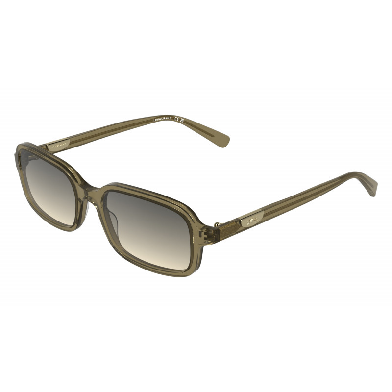 Sunglasses LONGCHAMP LO 818 S 319 Transparent Khaki 53mm