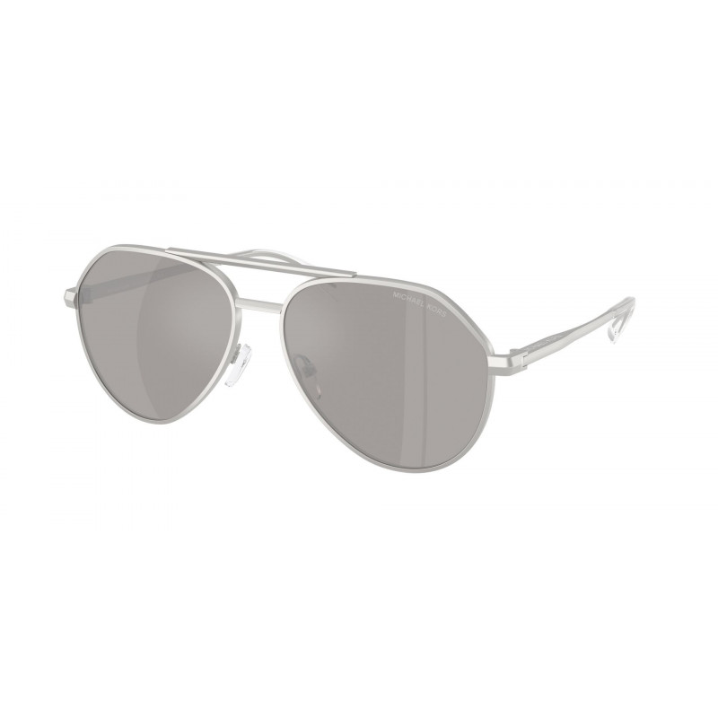 Sunglasses Michael Kors MK 1168 19036G Matte Silver / Mirror Polyamide Standard