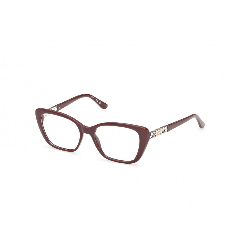 Eyeglasses Guess GU 50358 069 Shiny Bordeaux / 52mm