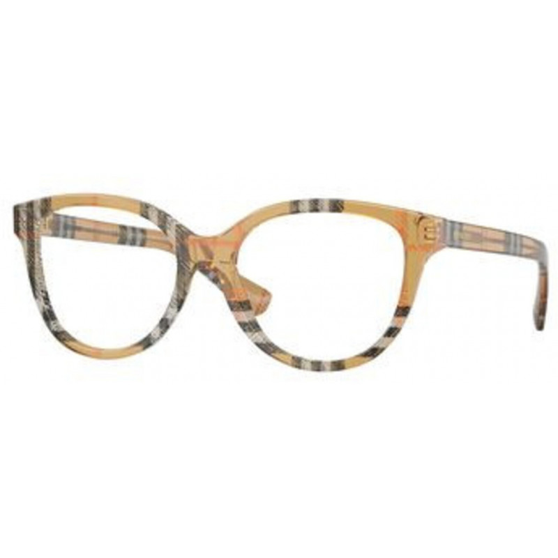 Eyeglasses Burberry BE 2456 4163 Check Sand / Demo Lens 52mm