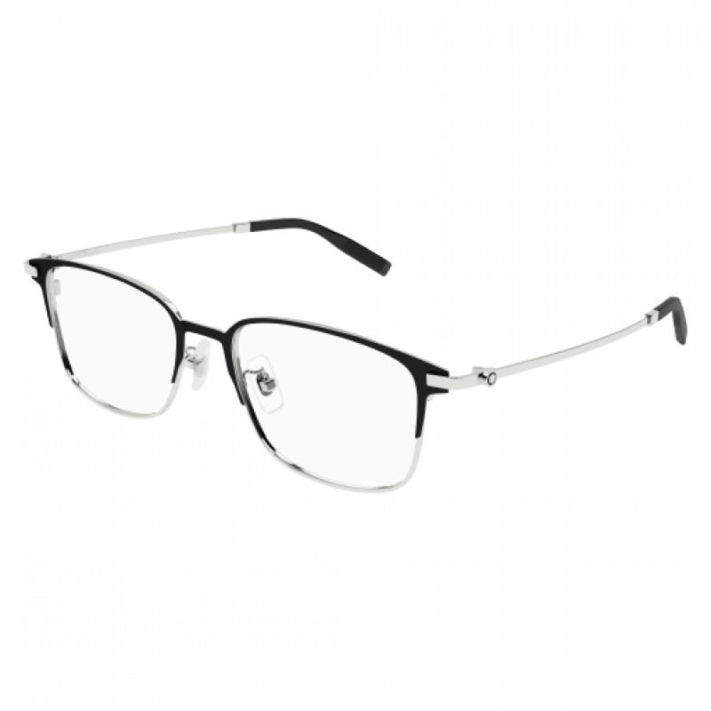 Eyeglasses Montblanc MB 0314 OA- 001 Black / Transparent Silver 54mm