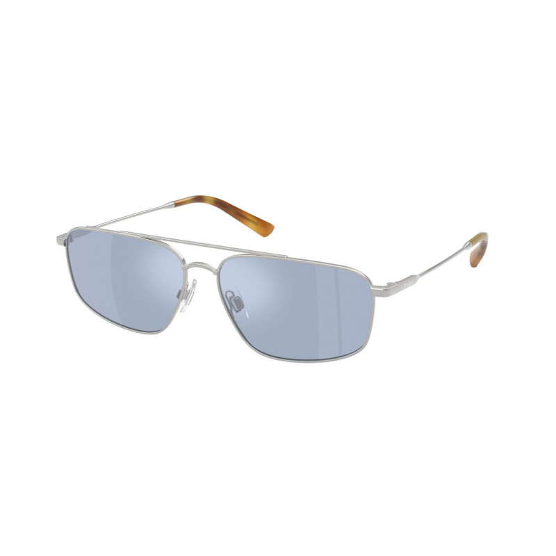 Sunglasses Polo PH 3164 90011U Shiny Silver / Light Blue Mirror Policarbonate Standard 58mm