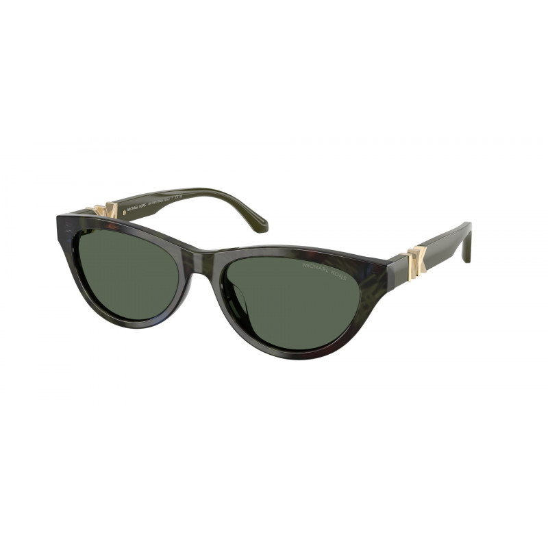 Sunglasses Michael Kors MK 2293 U 370571 Olive Camo Tortoise / Green Polyamide Standard 54mm