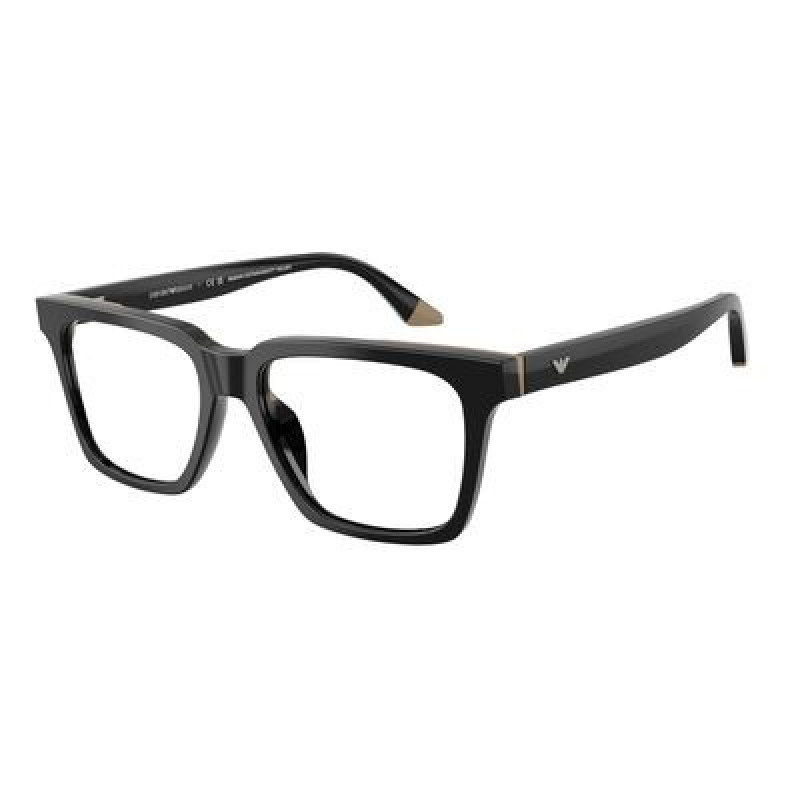 Eyeglasses Emporio Armani EA 3272 U 6313 Shiny Black/Beige / Demo Lens 52mm