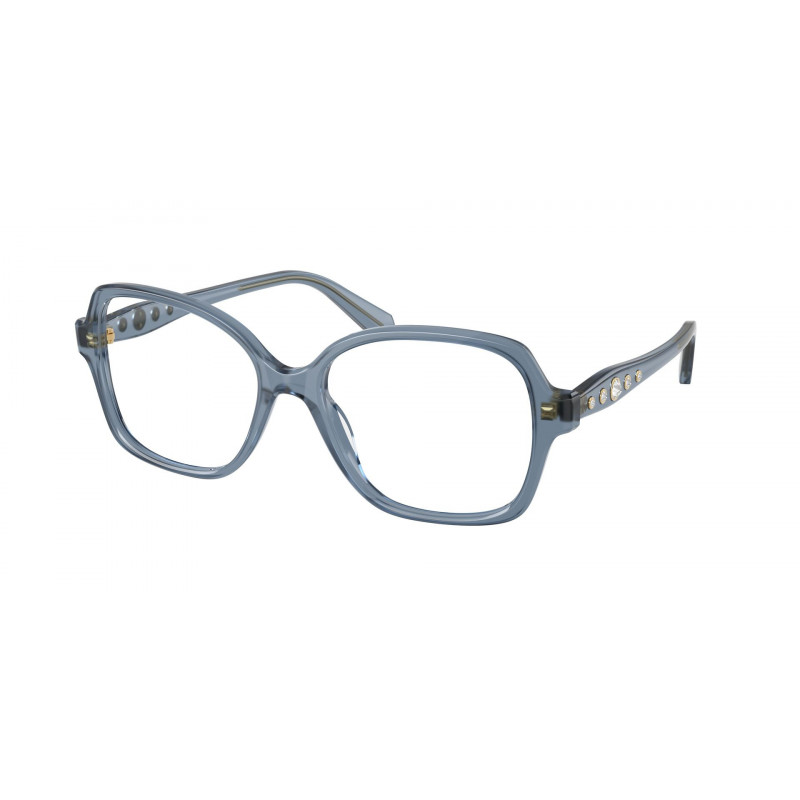 Eyeglasses Swarovski SK 2063 1102 Milky Light Blue / Demo Lens 56mm